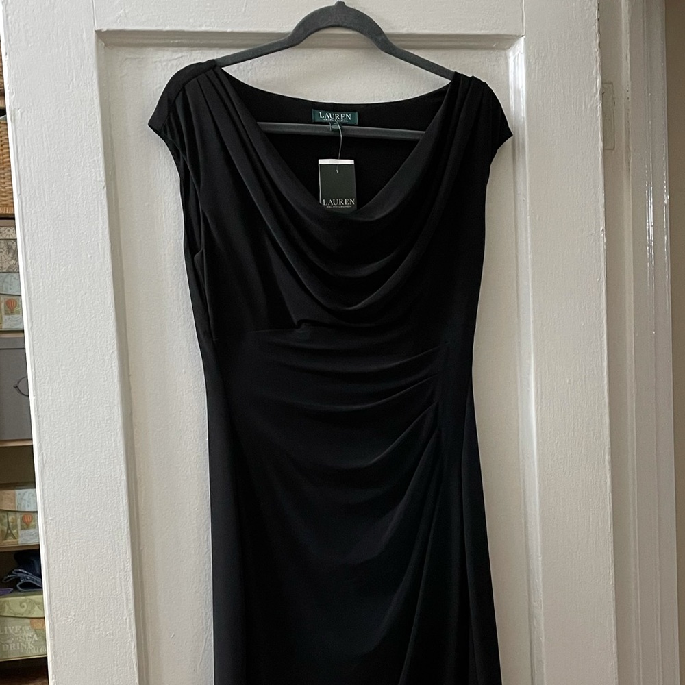 Ralph Lauren Black Dress Size 10
